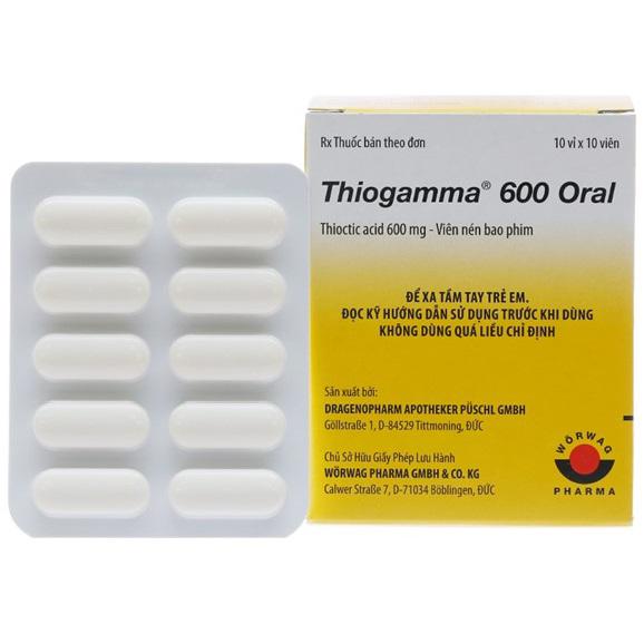 Thiogamma 600 (Acid Thioctic) Dragenopharm (H/100v)