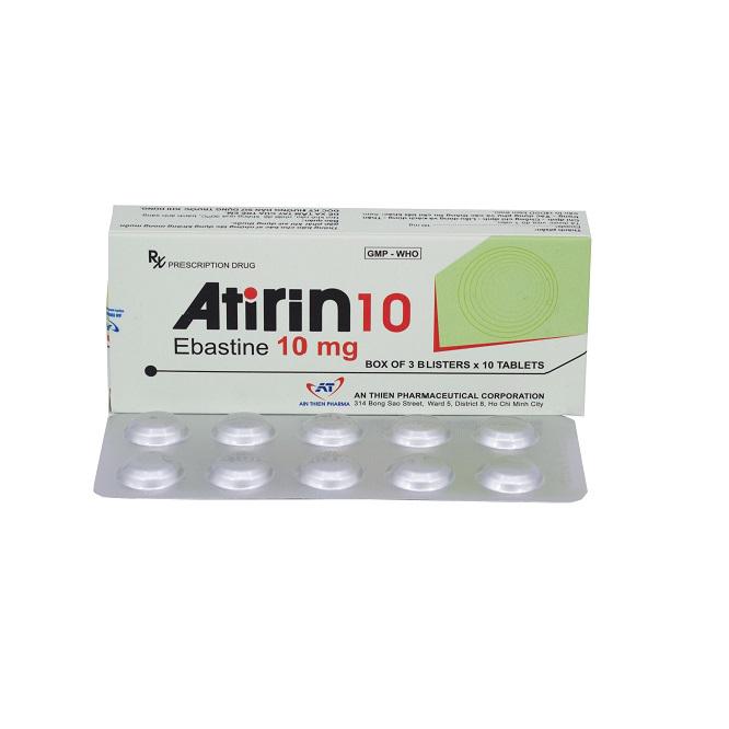 Atirin 10 (Ebastine) An Thiên (H/30v)