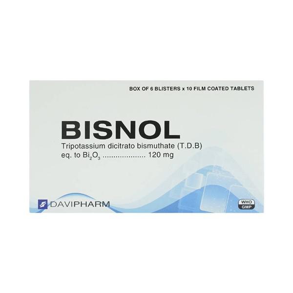 Bisnol 120 (Bismuth Oxyd) Davipharm (H/60v)