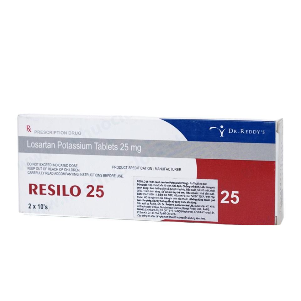 Resilo 25 (Losartan) Dr. Reddy's (H/20v)