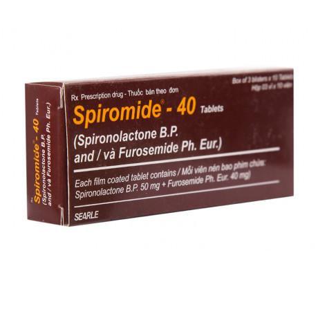 Spiromide (Spironolactone, Furosemide) Searle (H/30v)