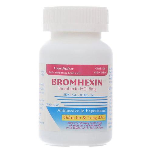 Bromhexin 8mg Thành Nam (C/500v)
