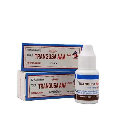 Trangusa Aaa Fort (Dexamethason, Cloramphenicol) Bidopharma (Lốc/10 chai/8gram)