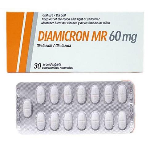 Diamicron MR 60mg (Gliclazid) Servier (H/30v)