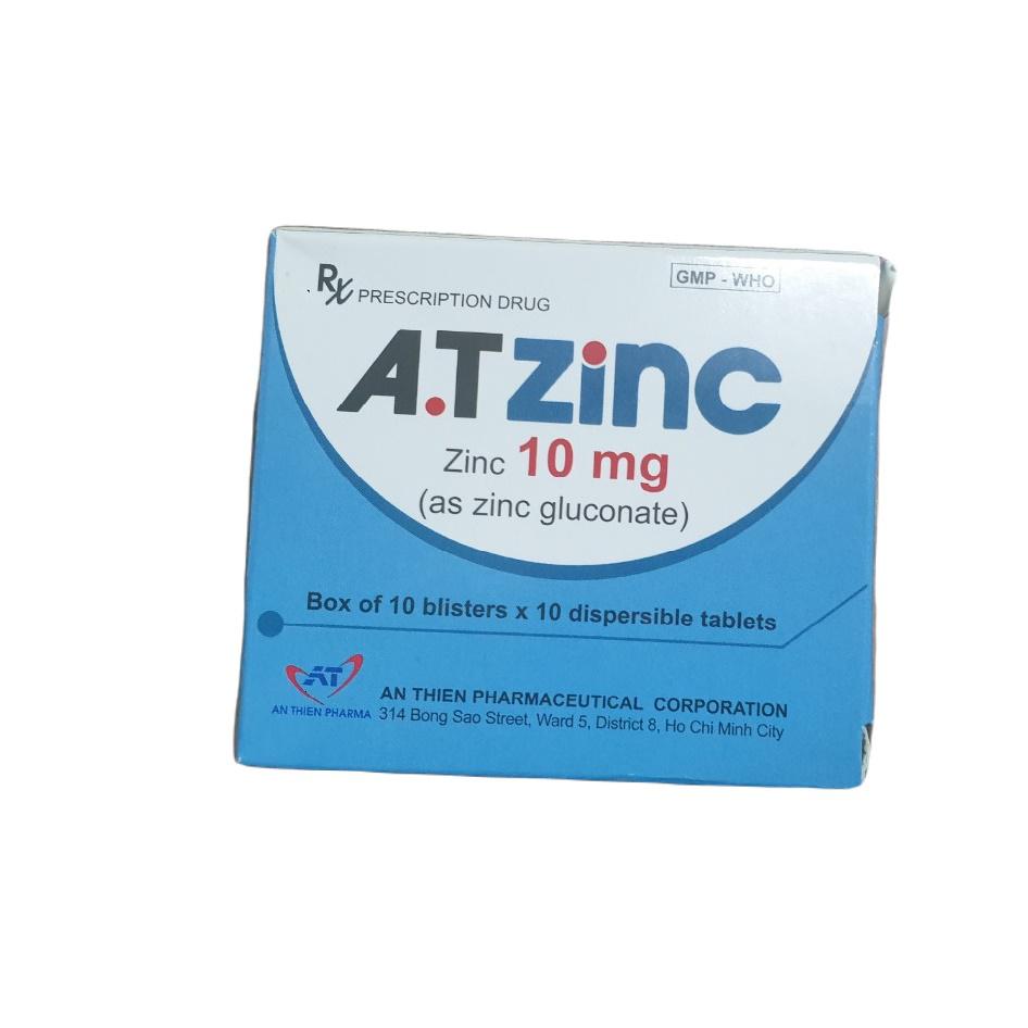 A.T ZinC 10mg  An Thiên (H/100v)