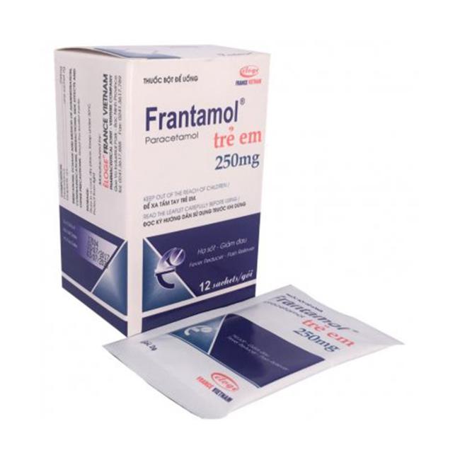 Frantamol 250 (Paracetamol) Éloge (H/12g/2gr)