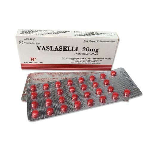 Vaslaselli 20 (Trimetazidin) Thành Nam (H/60v)