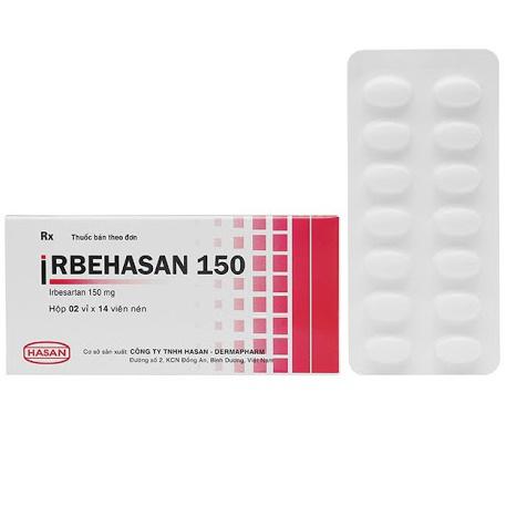 Irbehasan 150 (Irbesartan) Hasan (Hộp/28 Viên Nén)