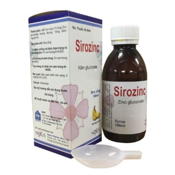 Sirozinc (Kẽm) Nexus (C/100ml)