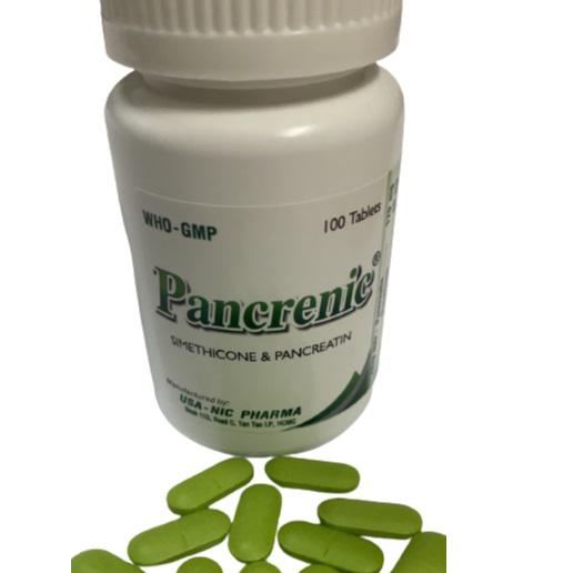 Pancrenic (Pancreatin, Simethicon) Usa-Nic (C/100v)