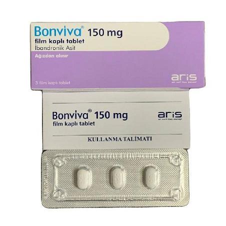 Bonviva 150mg (Ibandronic Acid) Aris Turkey (H/3V)
