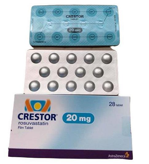 Crestor 20mg (Rosuvastatin) Astrazeneca (h/28v) TNK