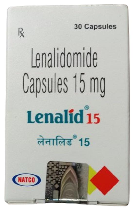 Lenalid 15 (Lenalidomide) Natco (H/30V) INDIA