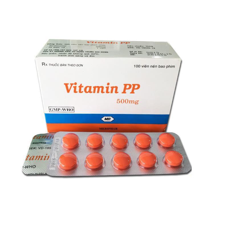 Vitamin PP 500mg Mebiphar (H/100v)
