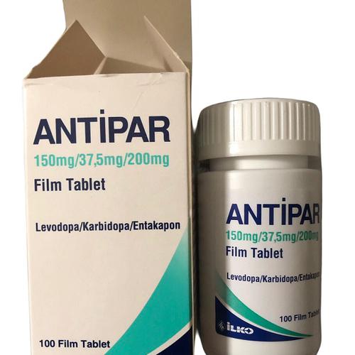 ANTIPAR 150mg/37.5mg/200mg(Levodopa, Carbidopa, Entacapon) ILKO Turkey (H/Lo/100v) 