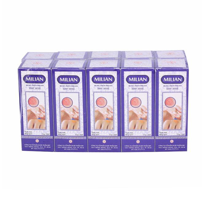 Dung Dịch Milian OPC (Lốc/ 10 Chai/20ml)
