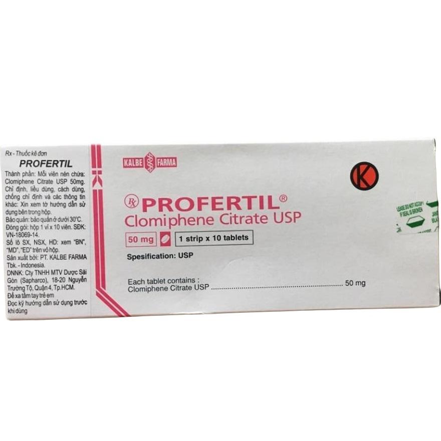 Profertil (Clomiphene) 50mg Kalbe (H/10v)