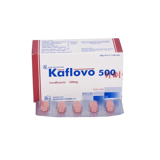Kaflovo 500 (Levofloxacin) Khapharco (H/50v)