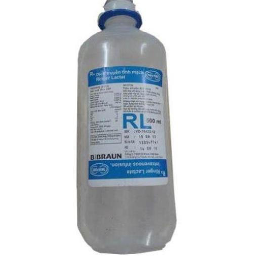 Ringer Lactat B.Braun (Thùng/10chai/500ml)