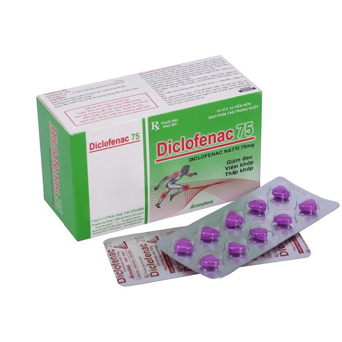 Diclofenac 75mg Vacorpham (H/100v)