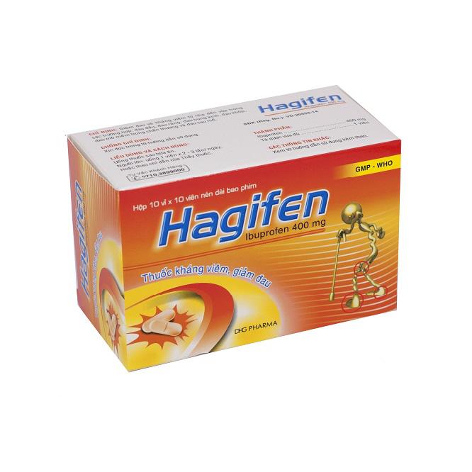 Hagifen (Ibuprofen) 400mg DHG Pharrma (H/100v)