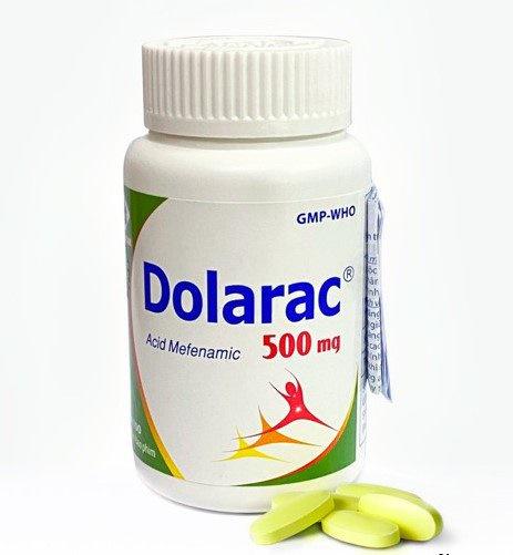 Dolarac 500 (Acid Mefenamic) Domesco (C/100v)