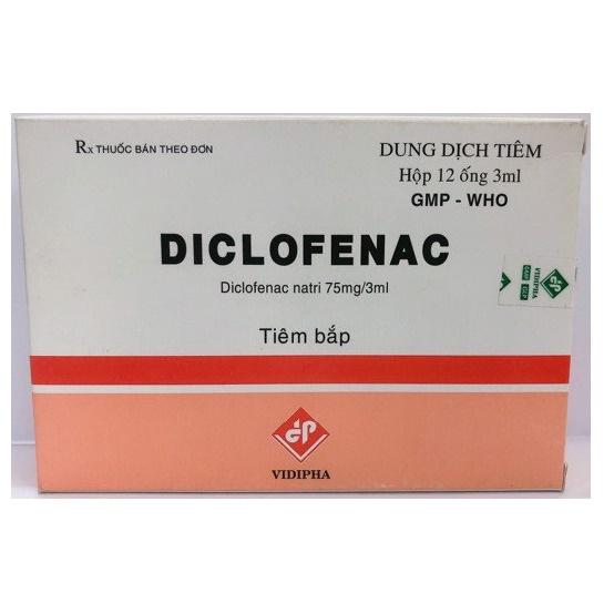 Diclofenac 75mg /3mg Vidipha (H/12o/3ml)