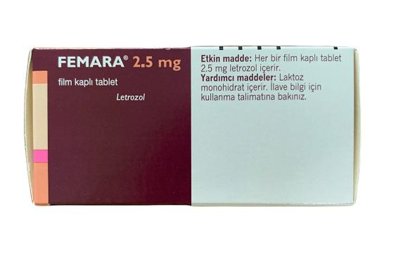 Femara 2.5mg (Letrozole) Novartis (H/30V) TNK