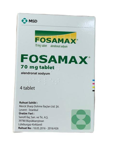 Fosamax 70mg (Alendronic) MSD Turkey (H/4V)