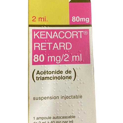 Kenacort Retard 80mg/2ml (Triamcinolone Acetonide) Bristol  France (H/1 -ong/2ml) 