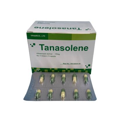 Tanasolene 10 (Alimemazin) Thành Nam (Hộp/100v)