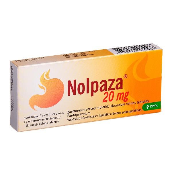 Nolpaza 20 (Pantoprazol) Krka (H/28v)