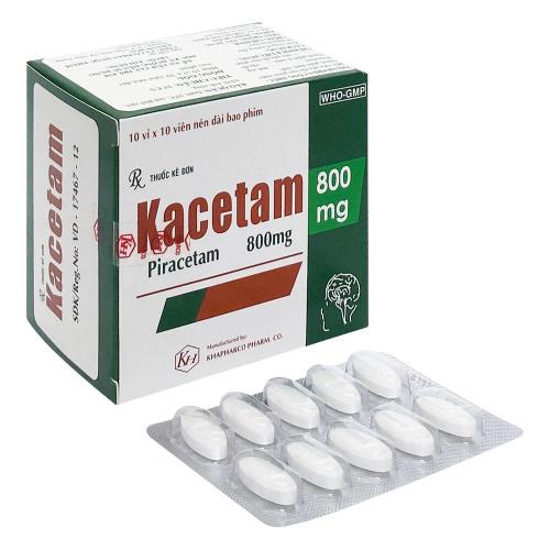 Kacetam 800 (Piracetam) Khapharco (H/100v)