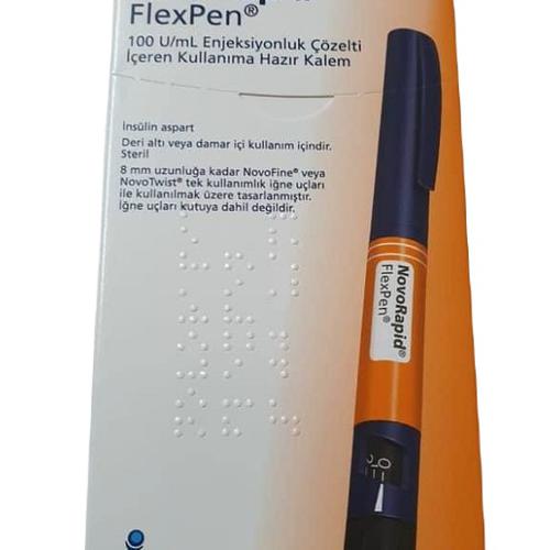 Novorapid Plexpen 100U/ml (Insulin) Novo Nordisk Turkey (H/5 But)