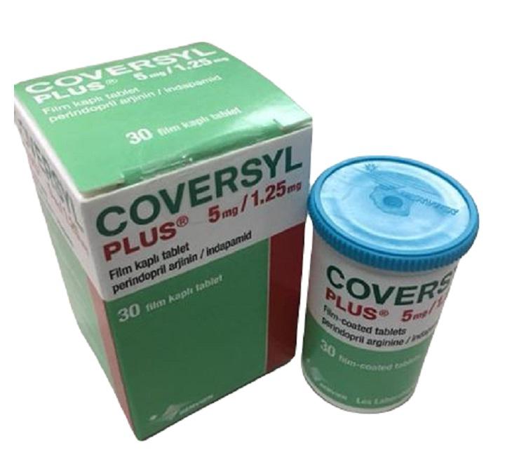 Coversyl Plus 5mg/1,25mg (Indapamid, Perindopril) Servier Turkey (C/30V)