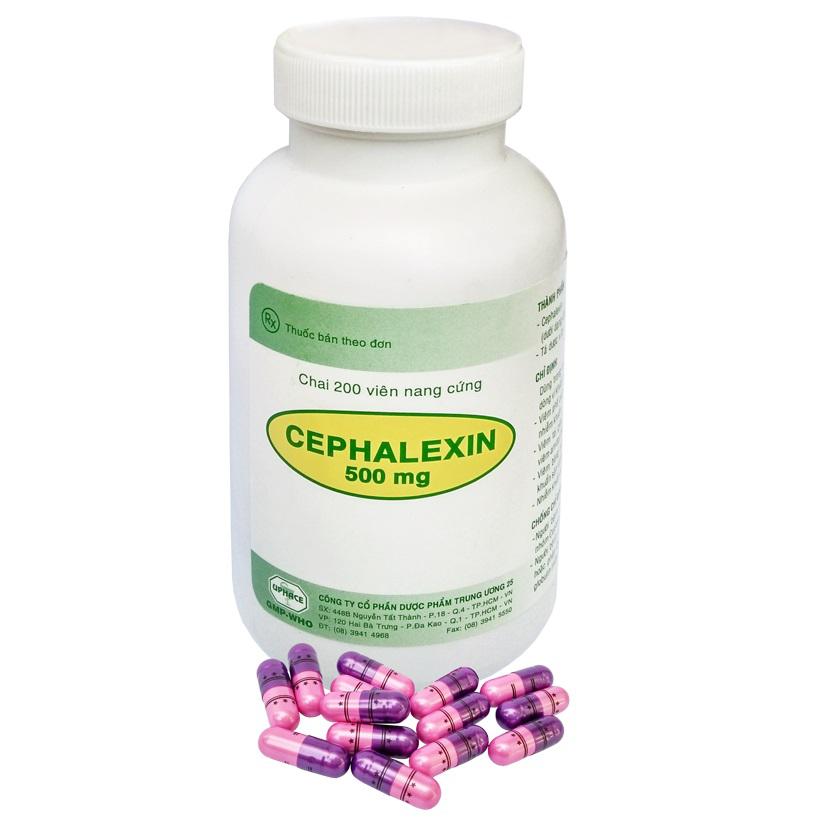 Cephalexin 500mg Uphace (C/200v)