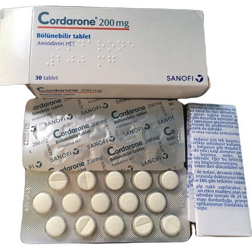 Cordarone 200mg (Amiodaron) Sanofi Turkey (H/30V)