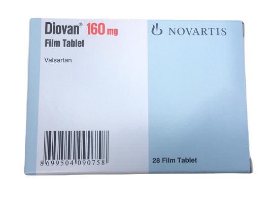 Diovan 160mg (valsartan) Novartis (h/28v) TNK