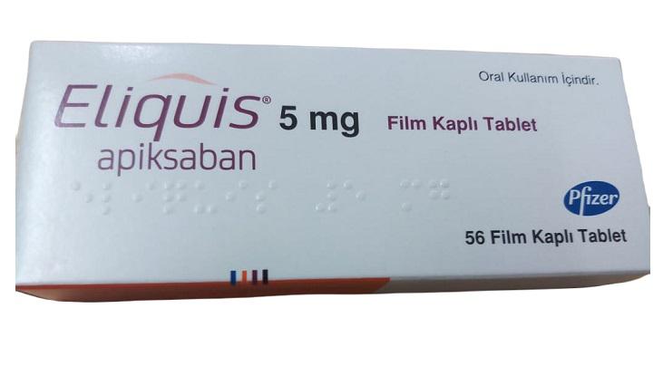 Eliquis 5mg (Apixaban)Pfizer (H/56V) TNK