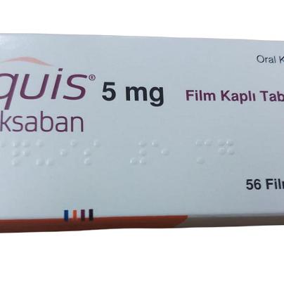 Eliquis 5mg (Apixaban) Pfizer Turkey (H/56V)