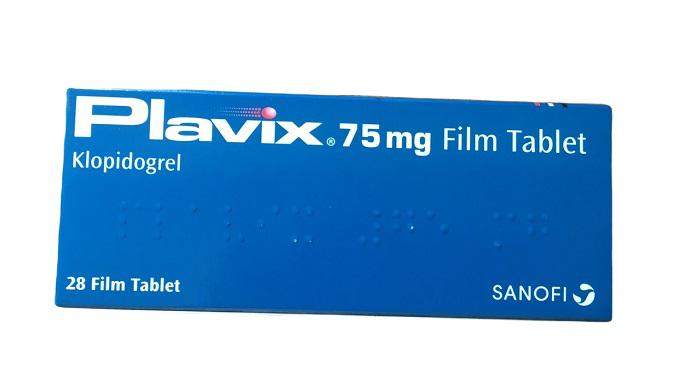 Plavix 75mg (Clopidogrel) Sanofi (H/28v) TNK