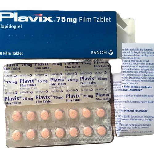 Plavix 75mg (Clopidogrel) Sanofi Turkey (H/28V)