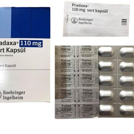 Pradaxa 110mg (Dabigatran) Boehringer Turkey (H/60V)