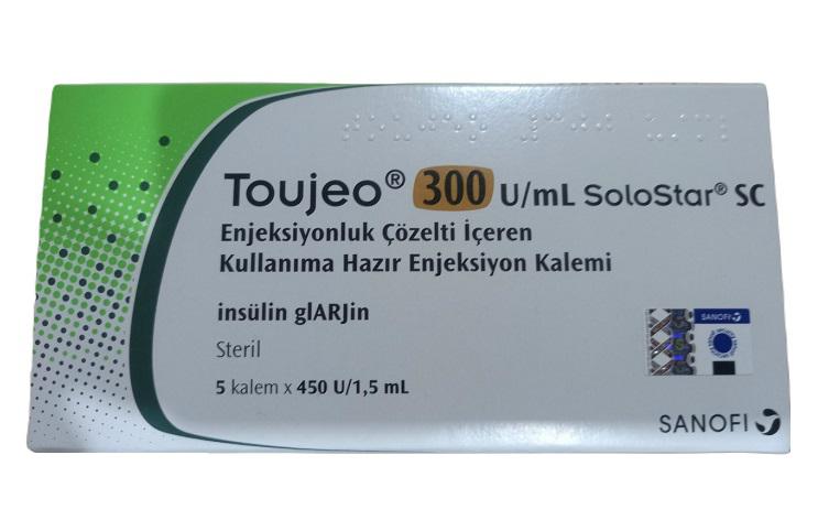 Toujeo Solostar 300U/ml (Insulin) SANOFI (H/5 Bút) TNK