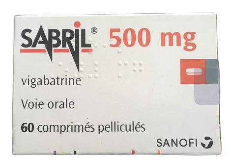 Sabril 500mg (Vigabatrin)_Sanofi  France (H/60V) 