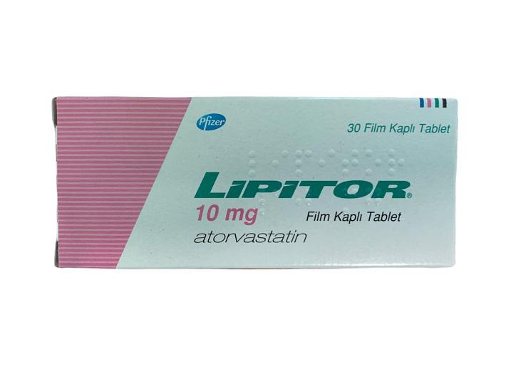 Lipitor 10mg (Atorvastatin) Pfizer Turkey (H/30V)