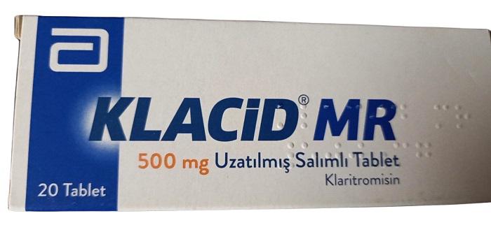 Klacid MR 500mg (Clarithromycin) Abbott (H/20v) TNK 