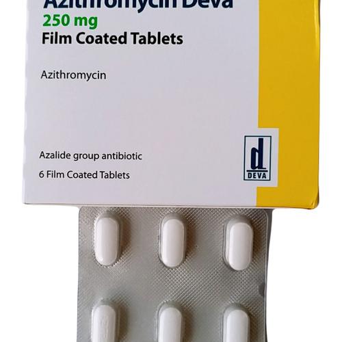 Azithromycin 250mg DEVA Turkey (H/1 vỉ /6 V) 