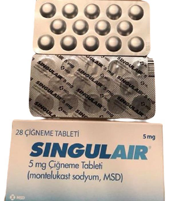 Singulair 5mg (Montelukast) MSD (H/28v) TNK