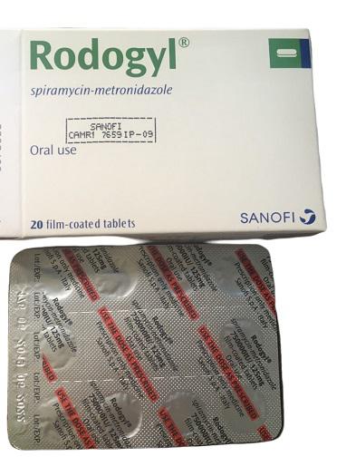 Rodogyl Spiramycin Metronidazole Sanofi (H/20v)